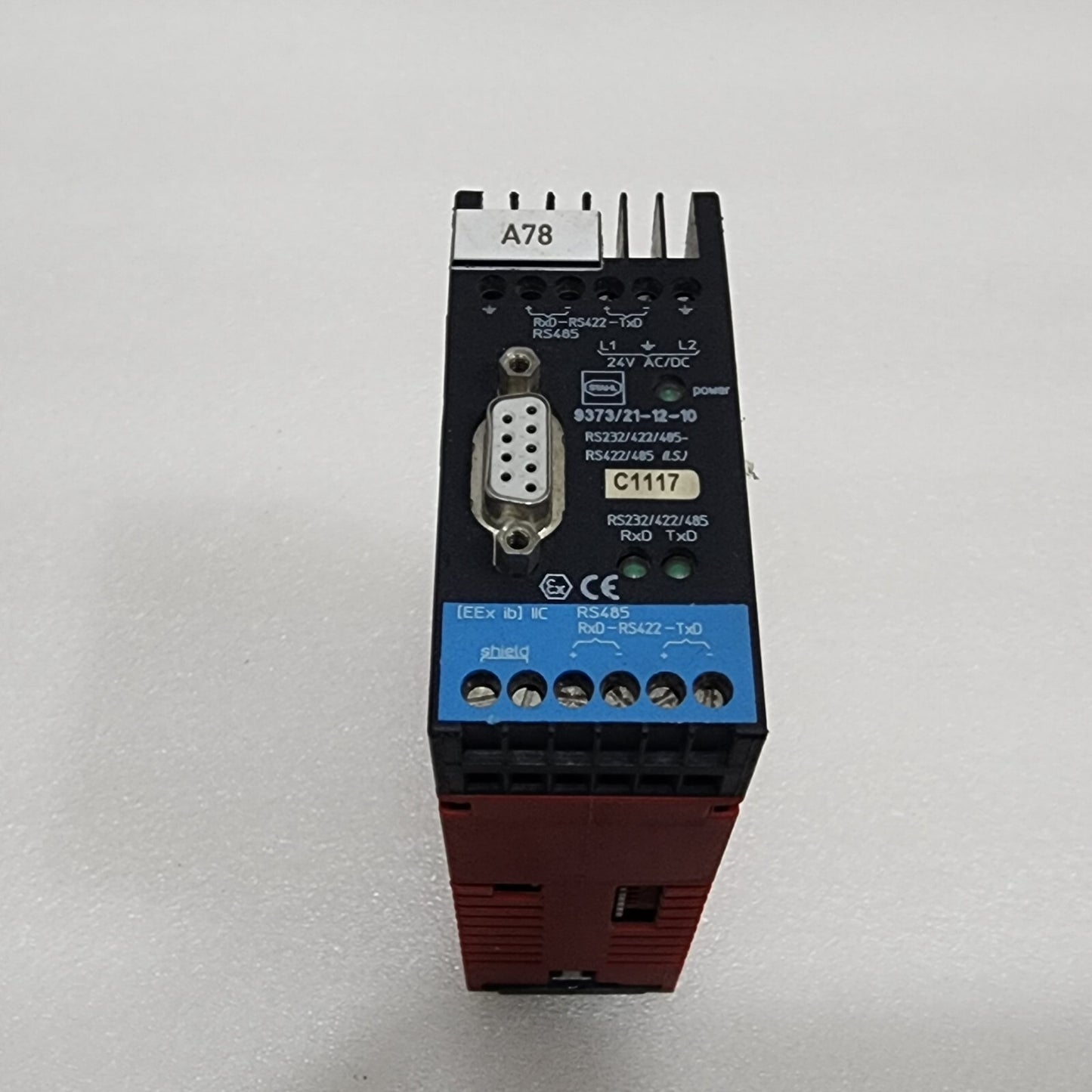 STAHL 9373/21-12-10 FIELDBUS ISOLATING REPEATER