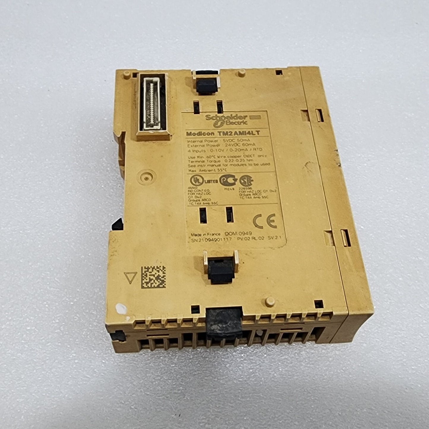 TM2AMI4LT ANALOG INPUT MODULE