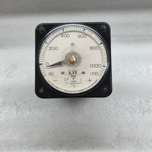 KYONG BO WA-TW3 KILO WATT TRANSDUCER PT 440/110V CT 1500/5A