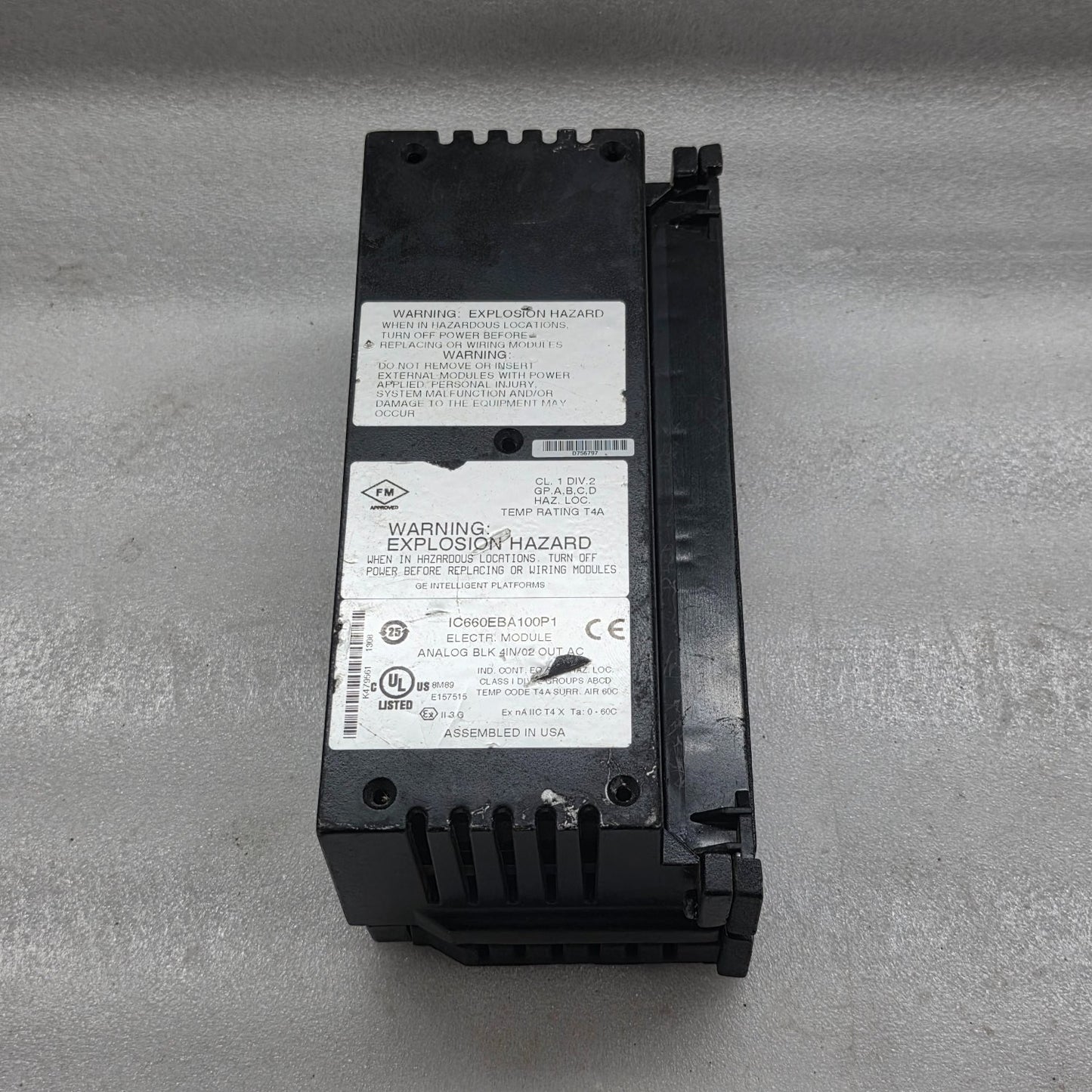 GE FANUC IC660TSA100K ANALOG AC 4 INPUT/2 OUTPUT