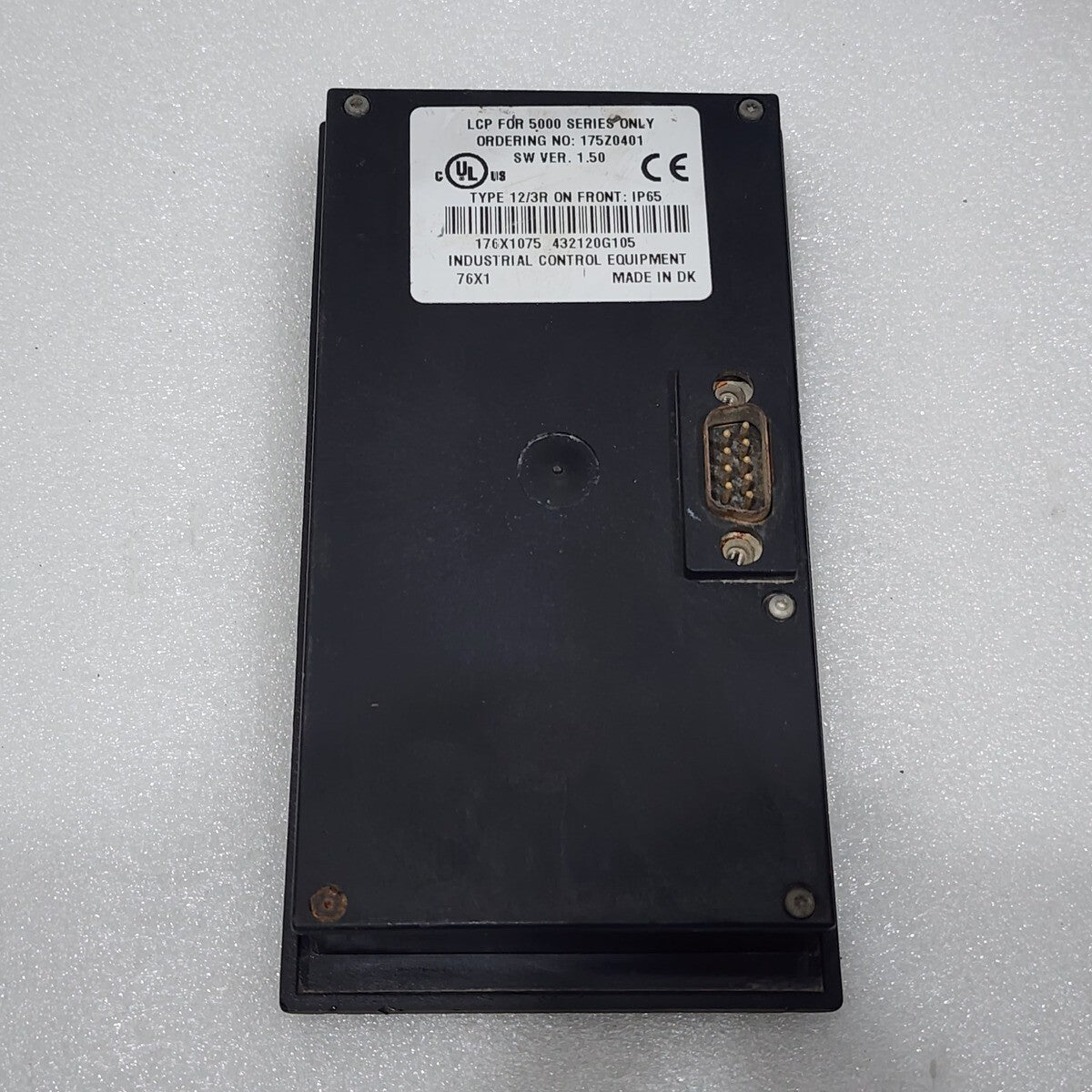 INDUSTRIAL CONTROL EQUIPMENT 176X1075 OPERATOR PANEL FOR LCP 5000 SERIES