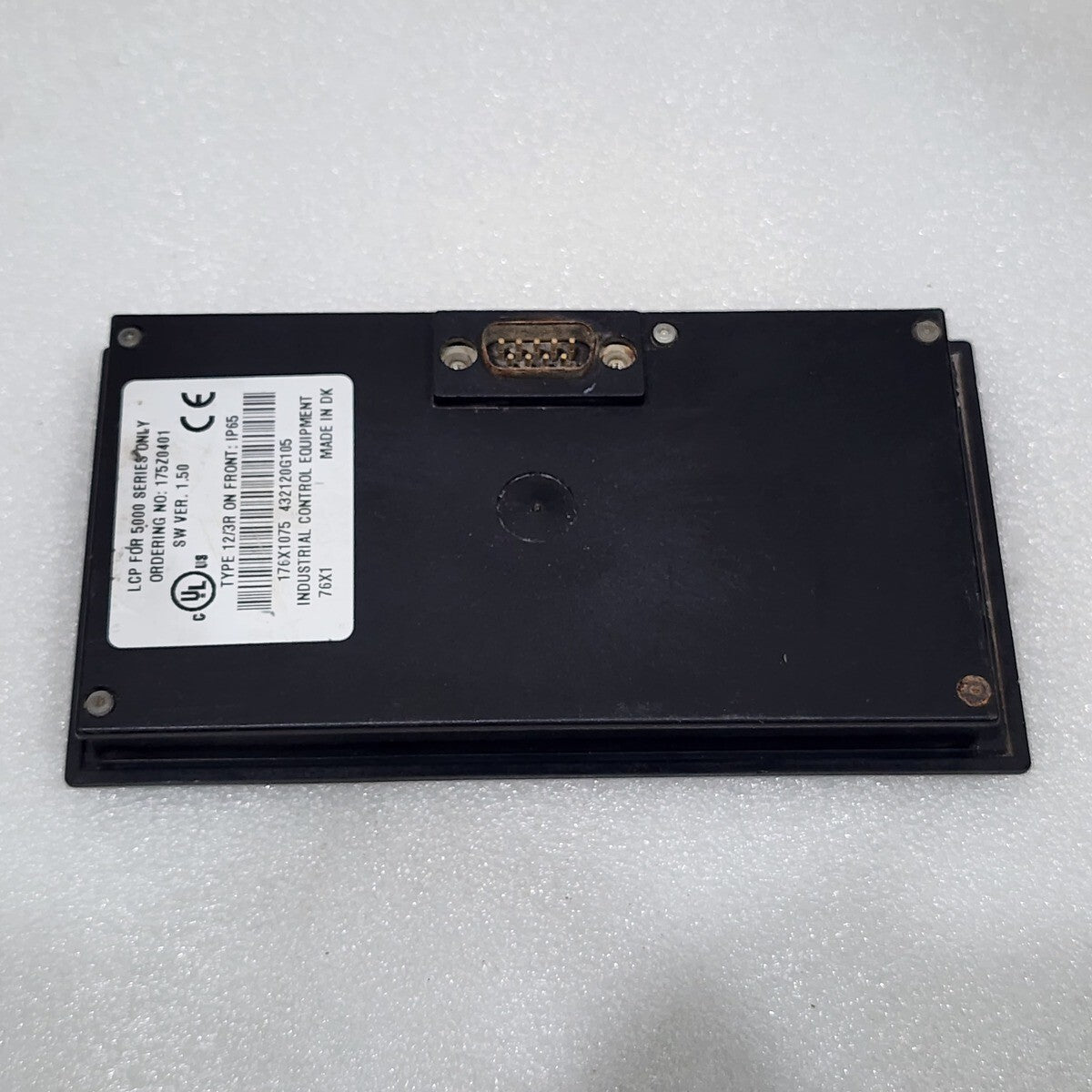 INDUSTRIAL CONTROL EQUIPMENT 176X1075 OPERATOR PANEL FOR LCP 5000 SERIES
