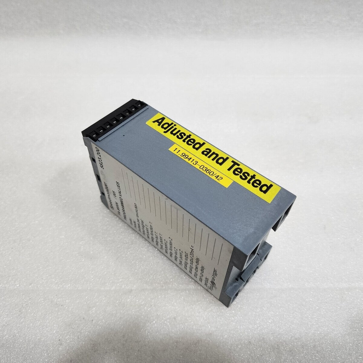 RHEINTACHO MESSTECHNIK 5823.200 CRRA SPEED MONITOR FA-90006/005 24VDC