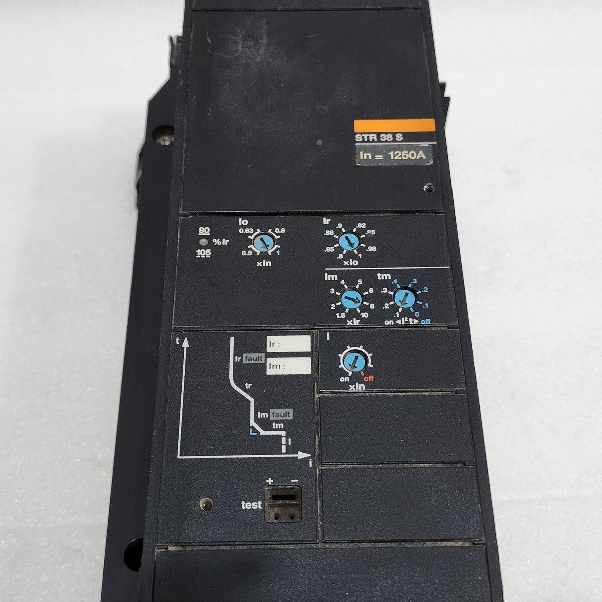 MERLIN GERIN STR 38S MASTERPACT STR ELECTRONIC TRIP UNIT 1250A