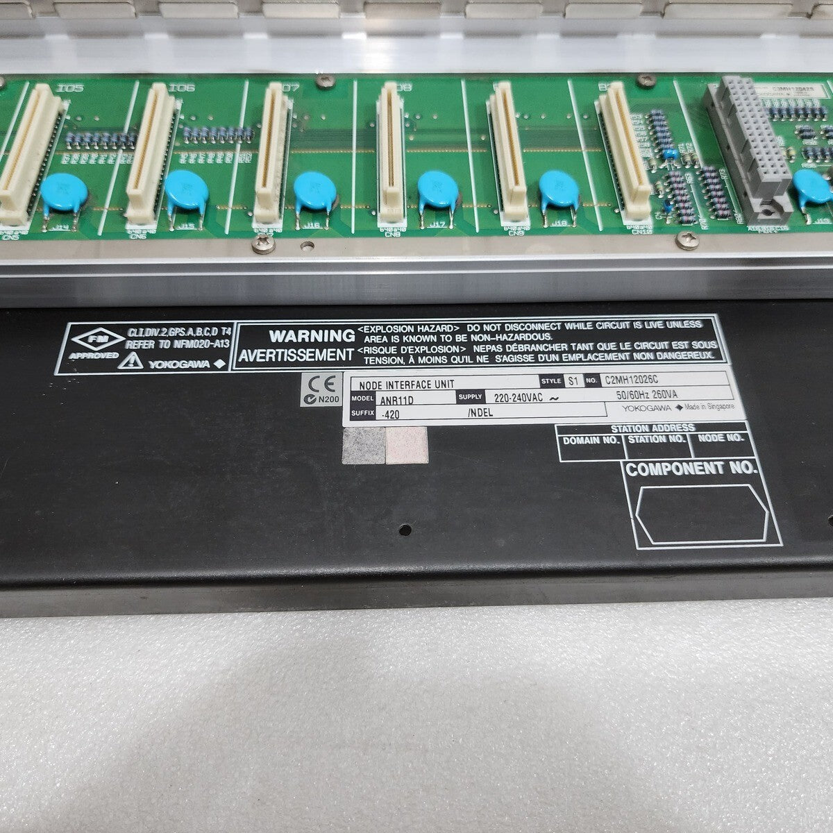YOKOGAWA ANR11D NODE INTERFACE UNIT S1-C2MH12026C-420 NDEL 220-240VAC