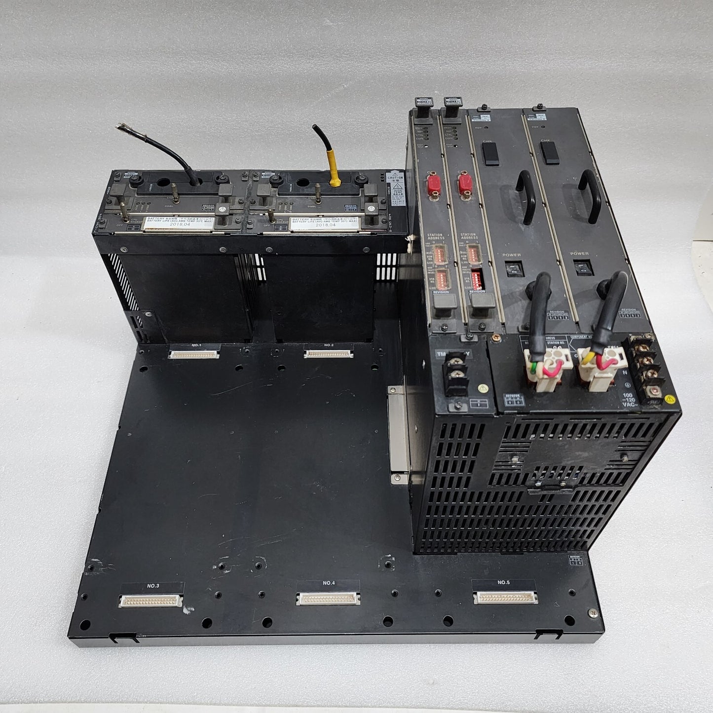 YOKOGAWA PFCD FIELD CONTROL STATION PW701 POWER SUPPLY CP701 CPU UNIT AIP521