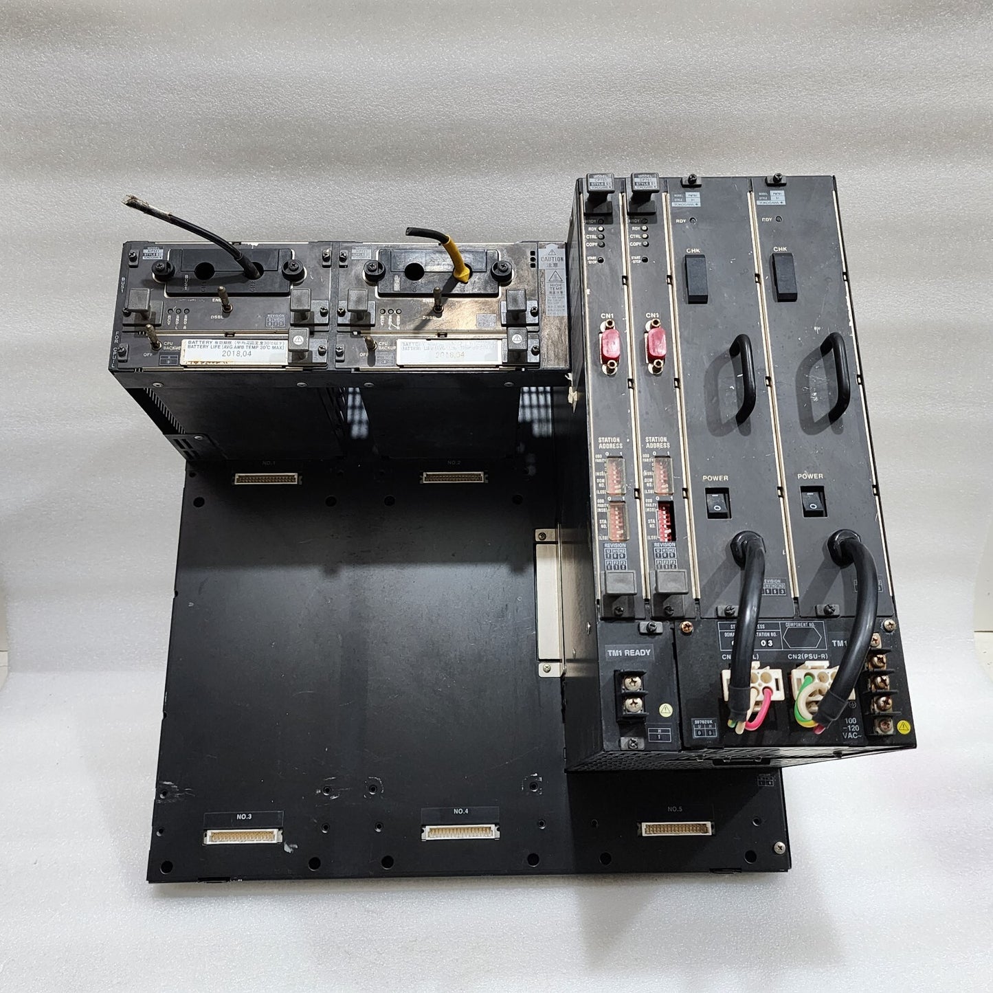 YOKOGAWA PFCD FIELD CONTROL STATION PW701 POWER SUPPLY CP701 CPU UNIT AIP521