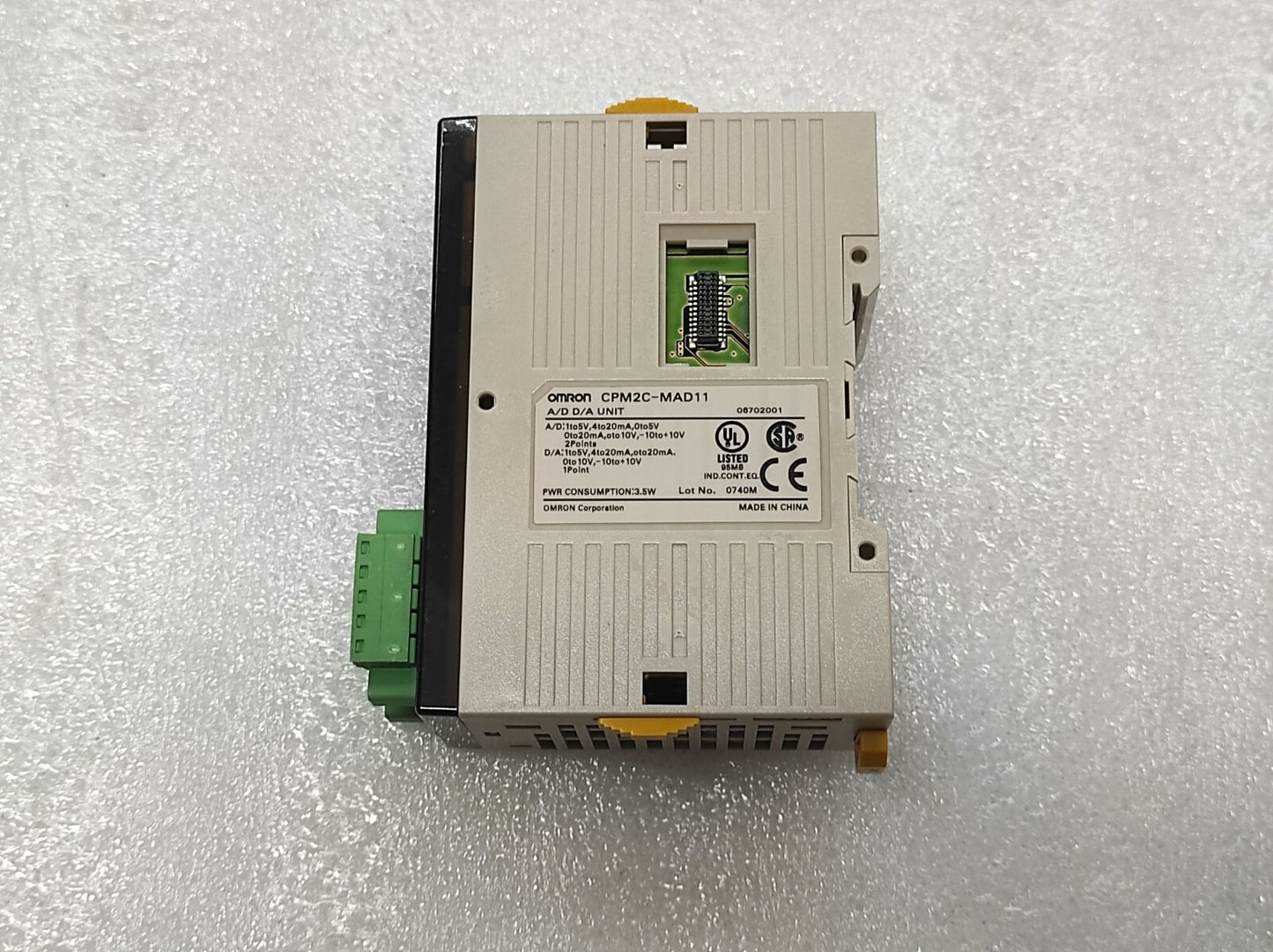 Omron CPM2C-MAD11 A/D D/A Unit