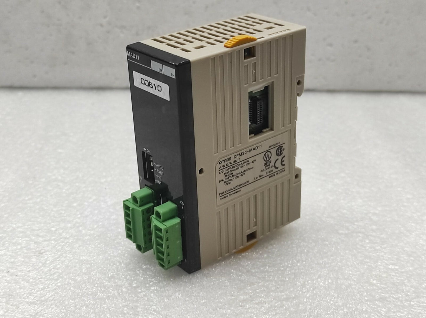 Omron CPM2C-MAD11 A/D D/A Unit