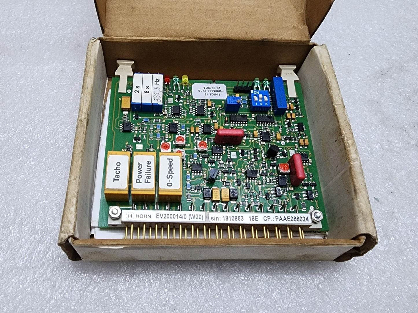 WARTSILA C2 CARD 214028-16 EV200014/0 W20 PB005635-PL19 PAAE066024