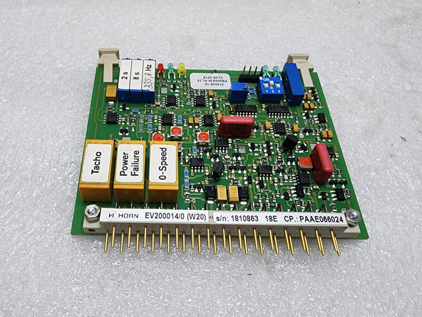WARTSILA C2 CARD 214028-16 EV200014/0 W20 PB005635-PL19 PAAE066024