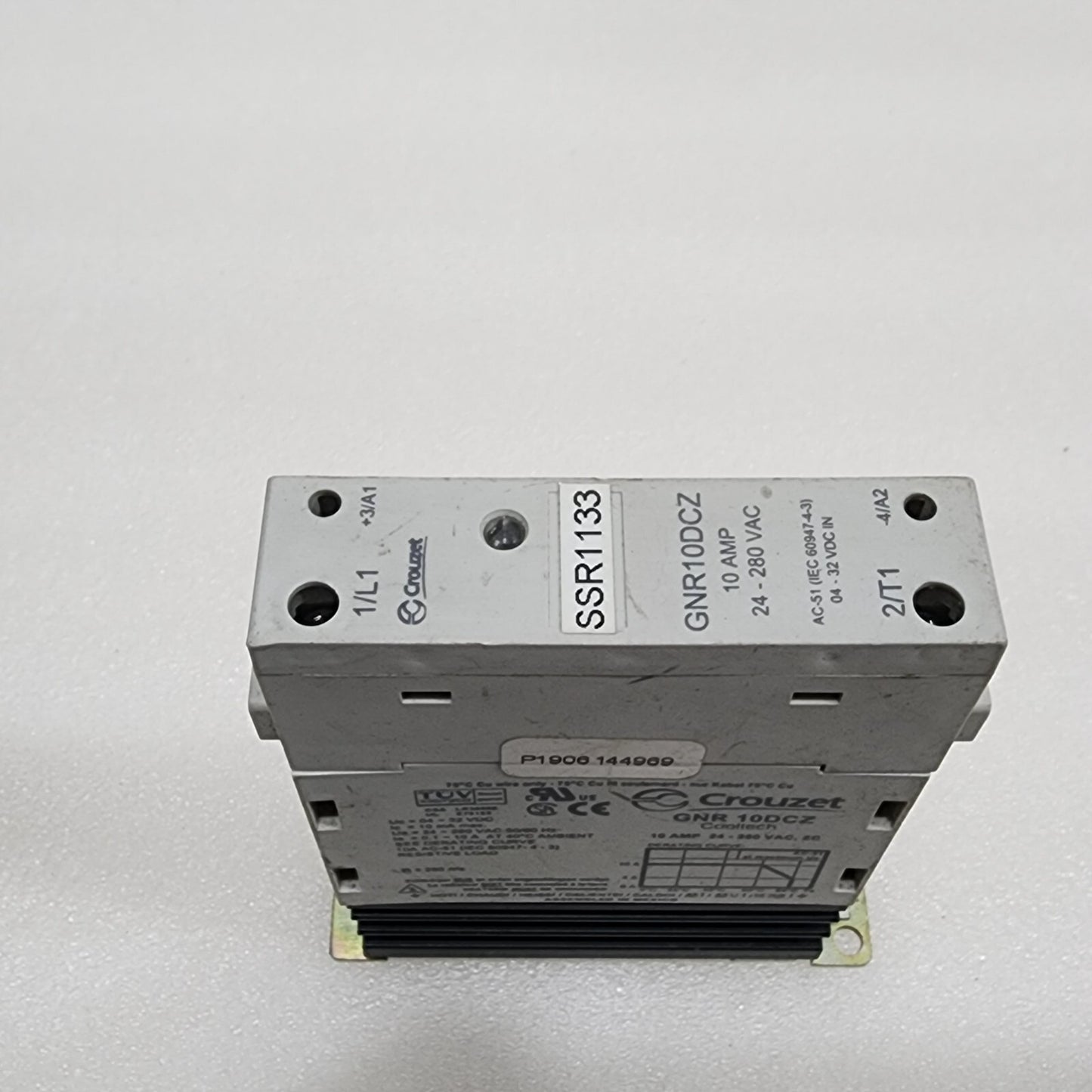 CROUZET GNR10DCZ SOLID STATE RELAY 24-280VAC 10A