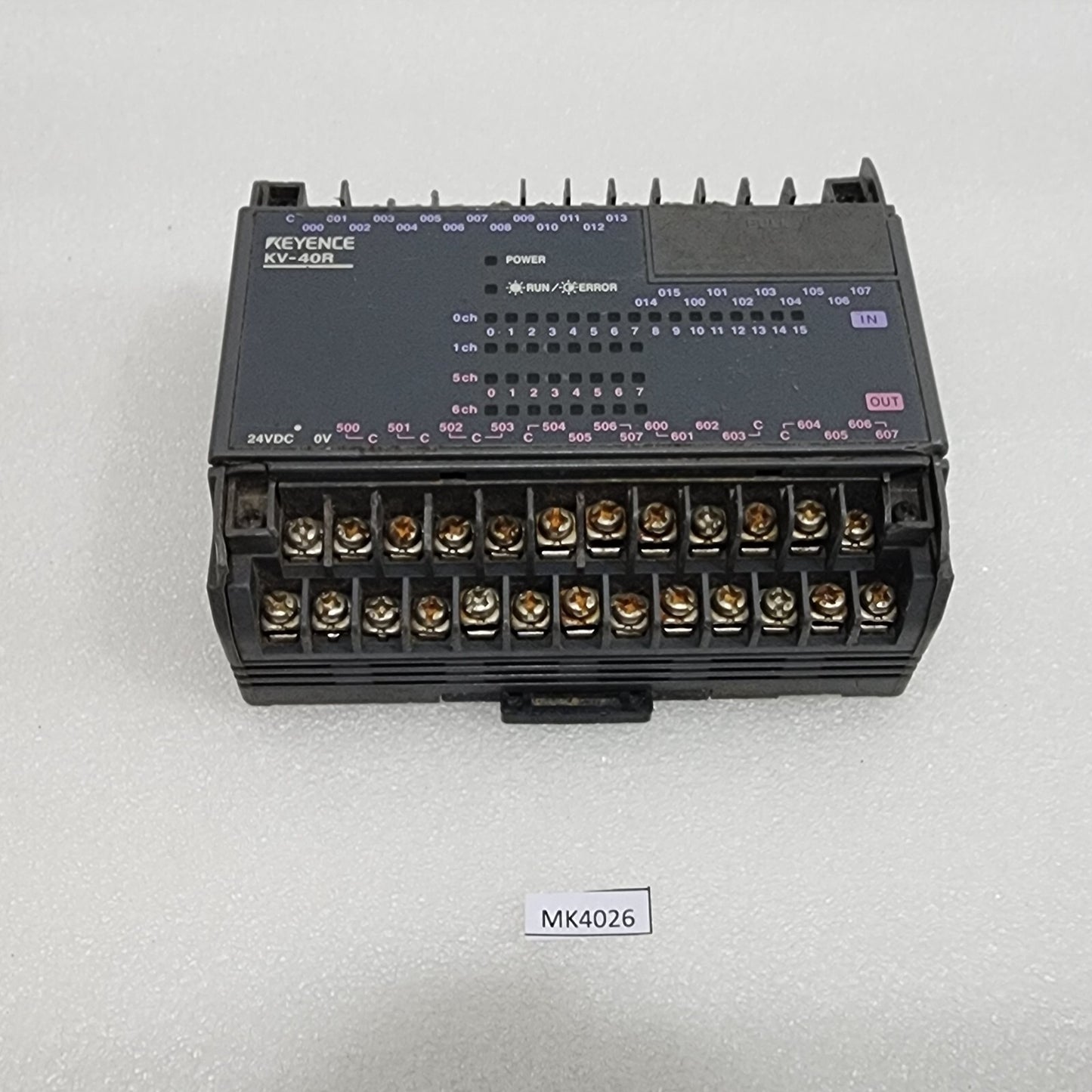 KEYENCE KV-40R PROGRAMMABLE CONTROLLER