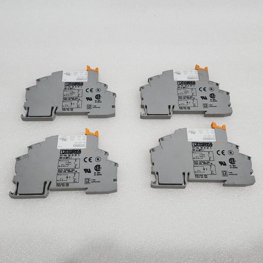 PHOENIX CONTACT RIF-0-BPT/1 RELAY BASE 2901873 LOT OF 4 UNIT