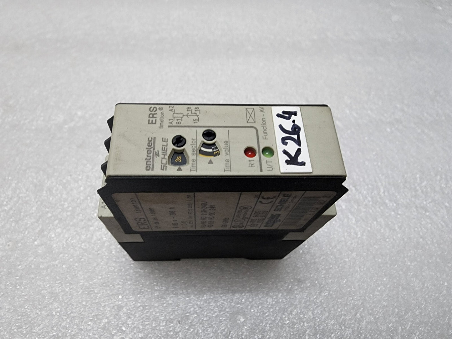 ENTRELEC ERS ON DELAY TIMER 2.430.102.01 110-240VAC/24VAC-DC