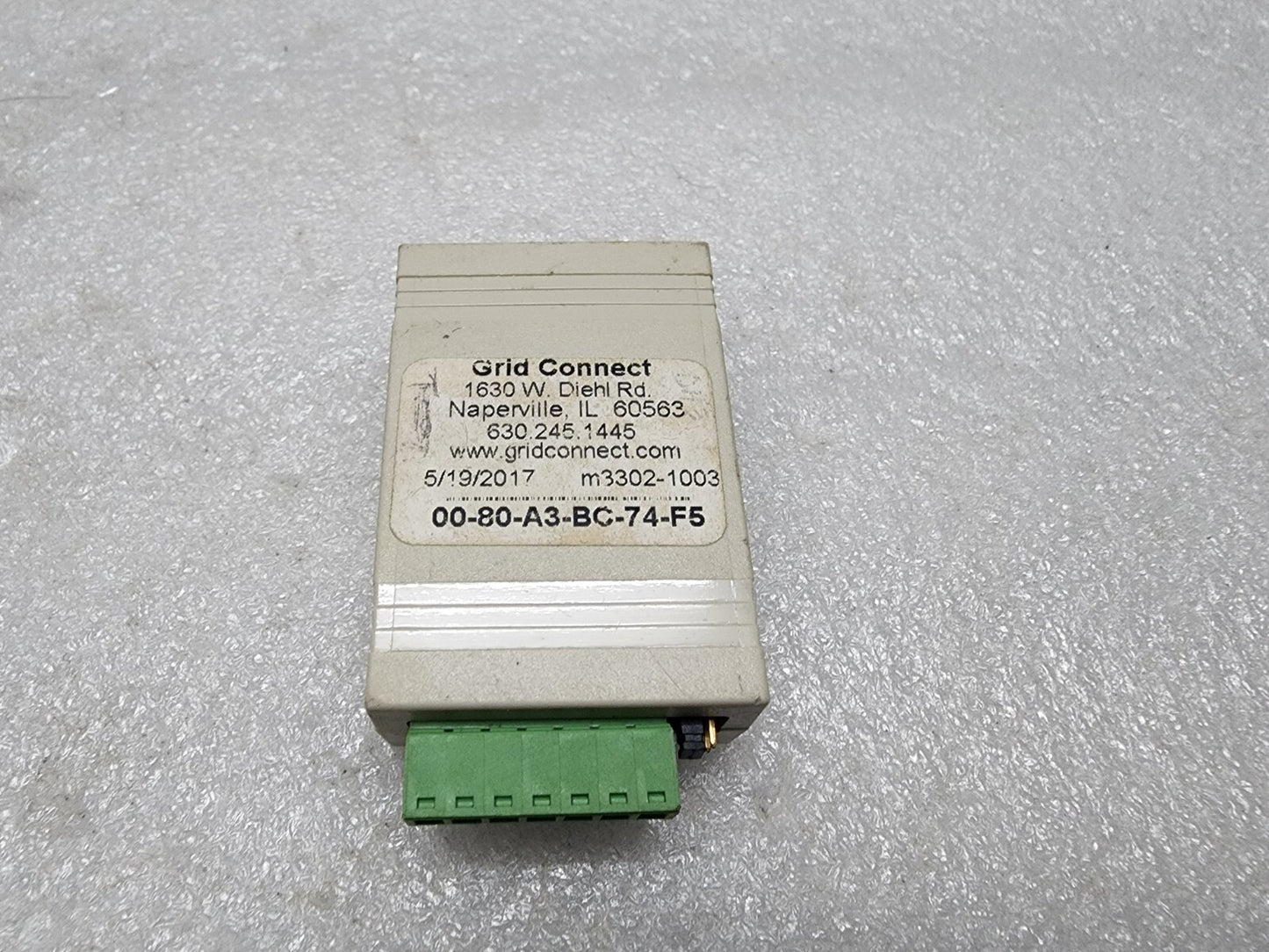 GRIDCONNECT NET485 MODBUS/TCP ETHERNET TO RS422/485 ADAPTER