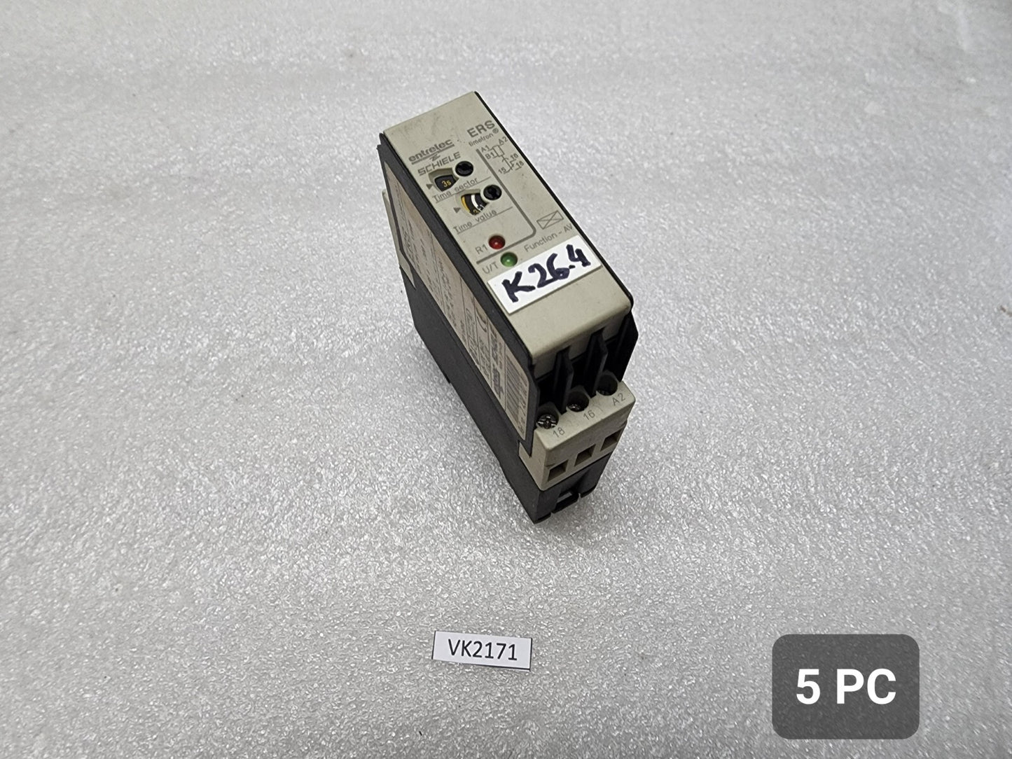 ENTRELEC ERS ON DELAY TIMER 2.430.102.01 110-240VAC/24VAC-DC