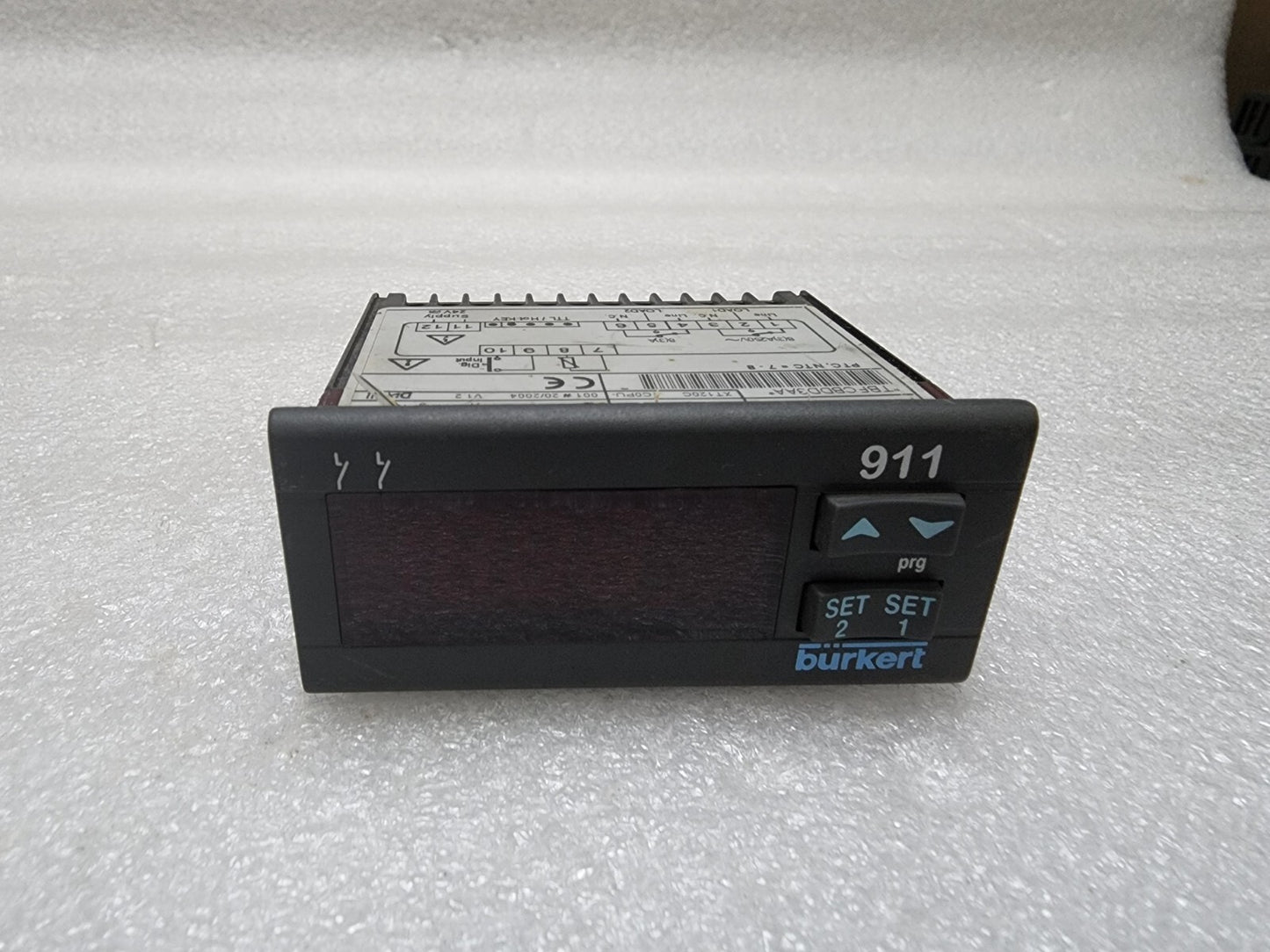 BURKERT 911 TEMPERATURE CONTROLLER XT120C-1COPU 24VAC-DC