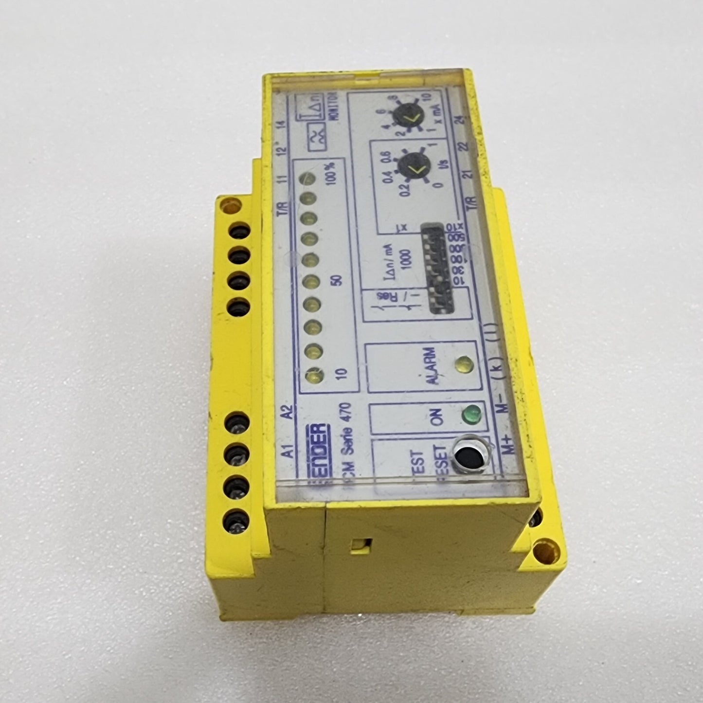 BENDER RCM470LY-11 RESIDUAL CURRENT MONITOR B94012025