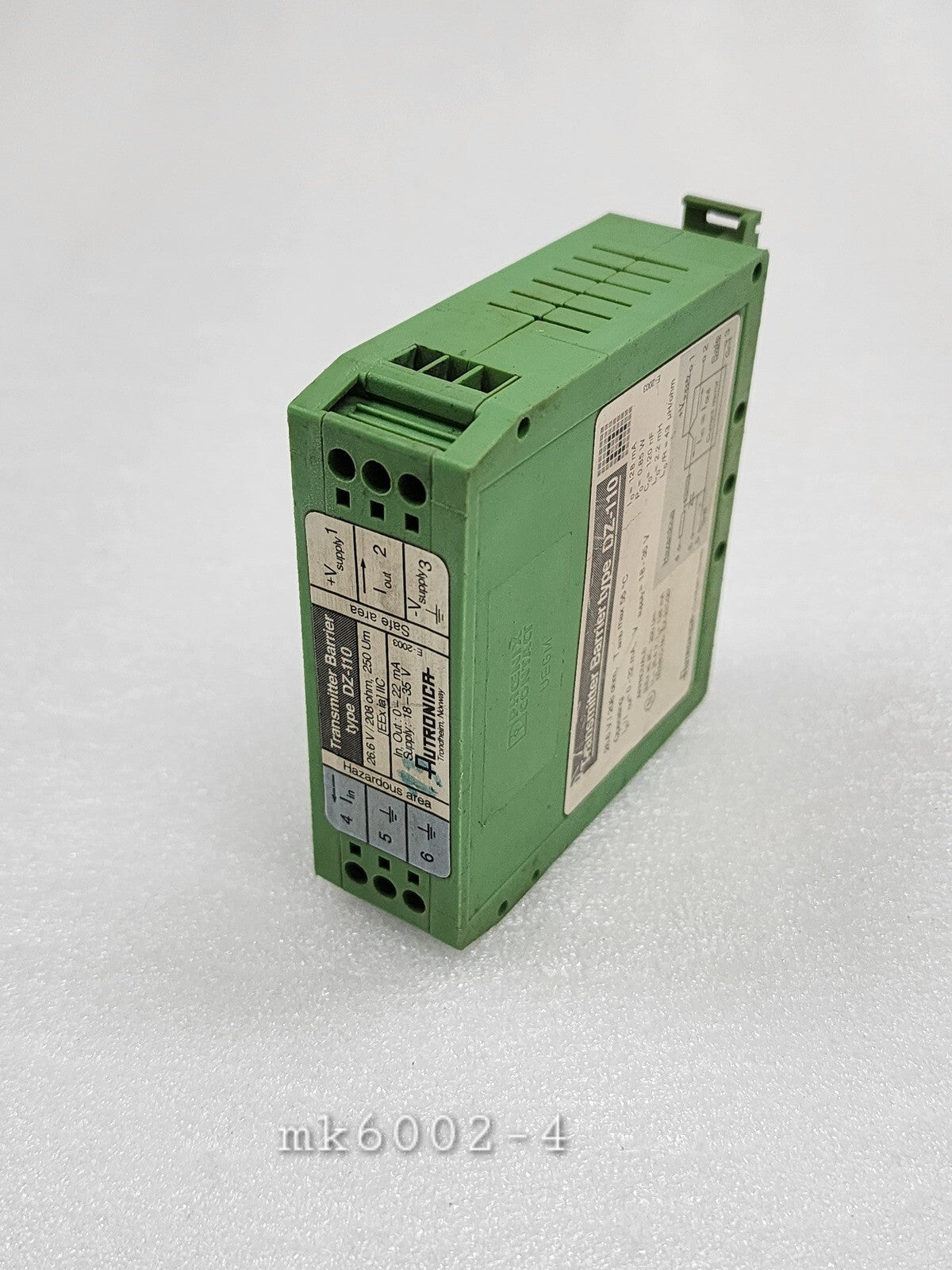 AUTRONICA DZ-110 TRANSMITTER BARRIER 18-35VDC