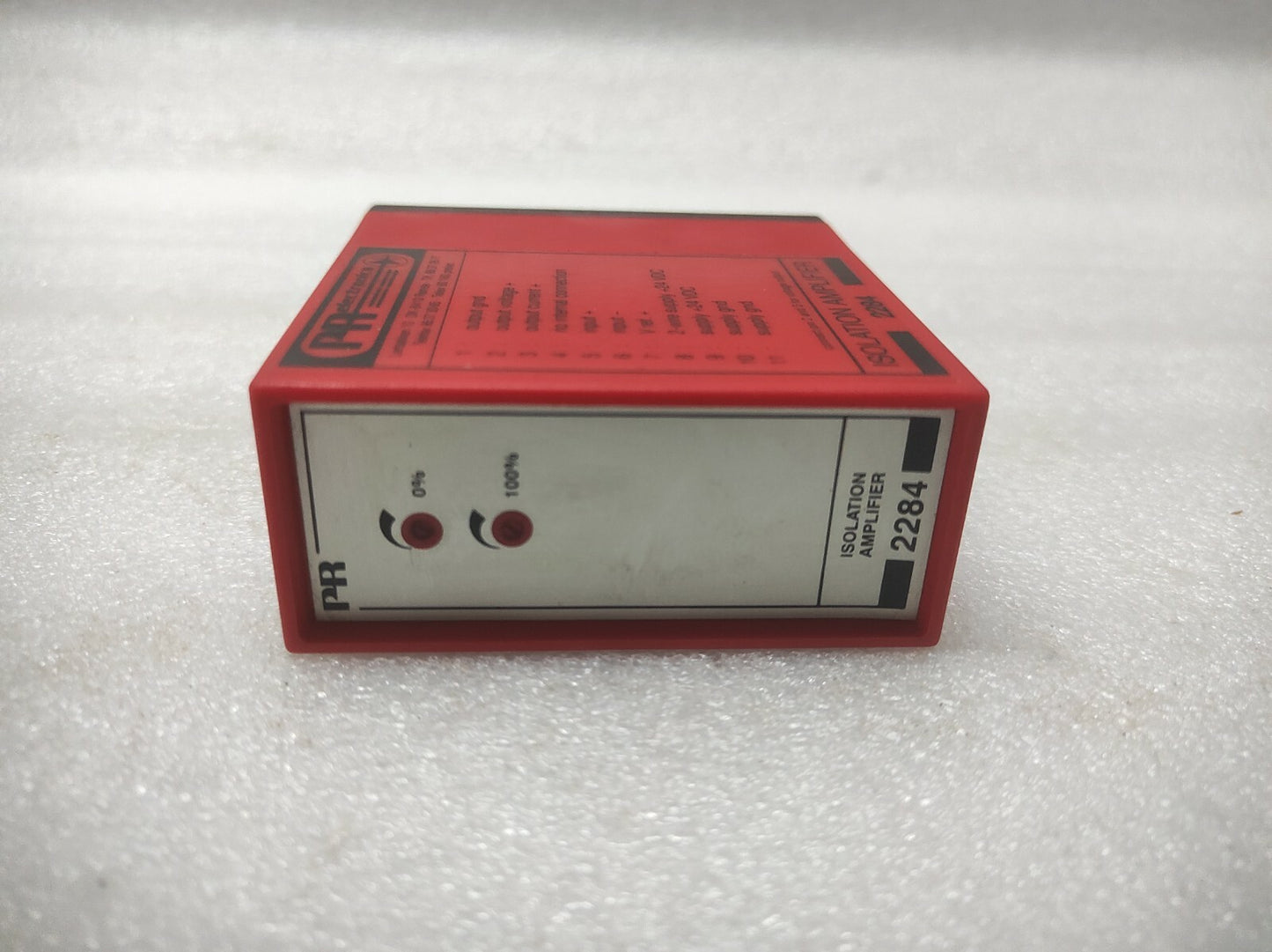 PR ELECTRONIC 2284 ISOLATION AMPLIFIER 2284-B2 24VDC