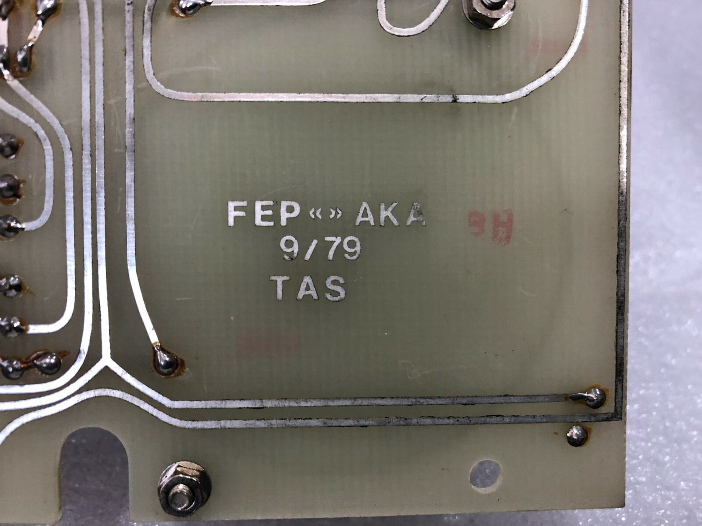 FEP AKA 9/79 TAS PCB