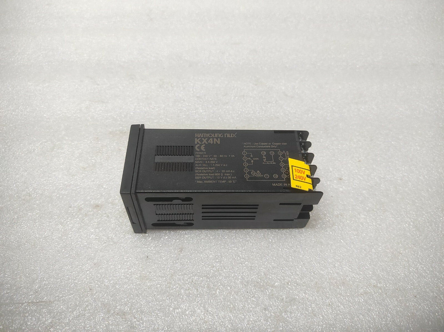 HANYOUNG NUX KX4N MCNA TEMPERATURE CONTROLLER 100-240VAC