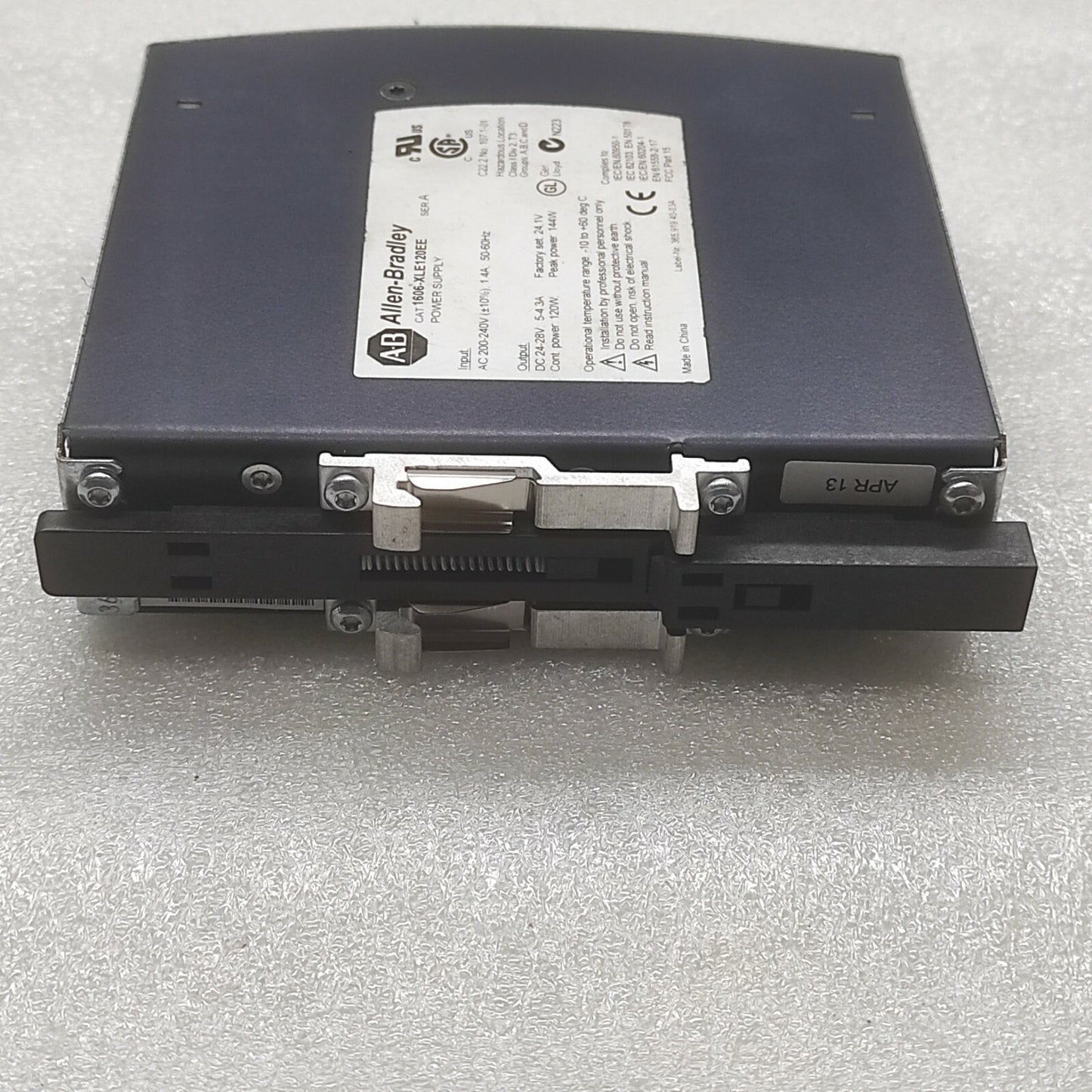 ALLEN BRADLEY CAT 1606-XLE120EE POWER SUPPLY 24VDC 5A
