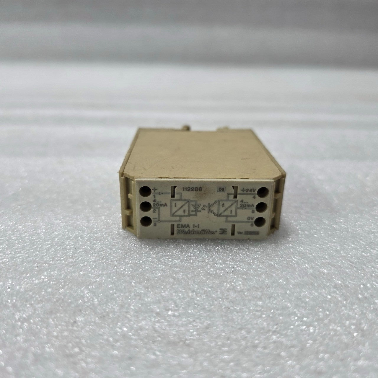 WEIDMÜLLER EMA I-I 4–20 MA SIGNAL ISOLATOR 112206 24 V DC DIN RAIL MODULE