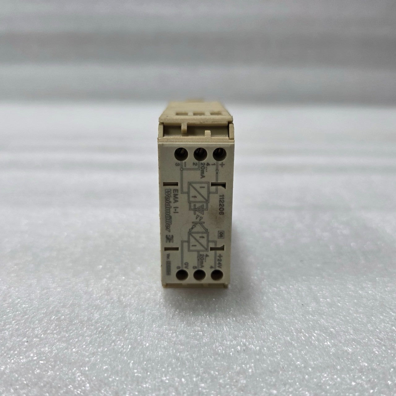 WEIDMÜLLER EMA I-I 4–20 MA SIGNAL ISOLATOR 112206 24 V DC DIN RAIL MODULE