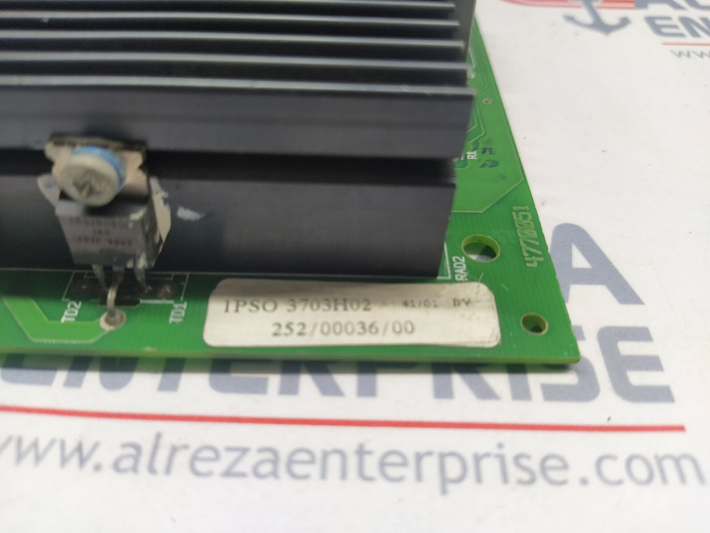 IPSO 3703H02 252/00036/00 CONTROL BOARD