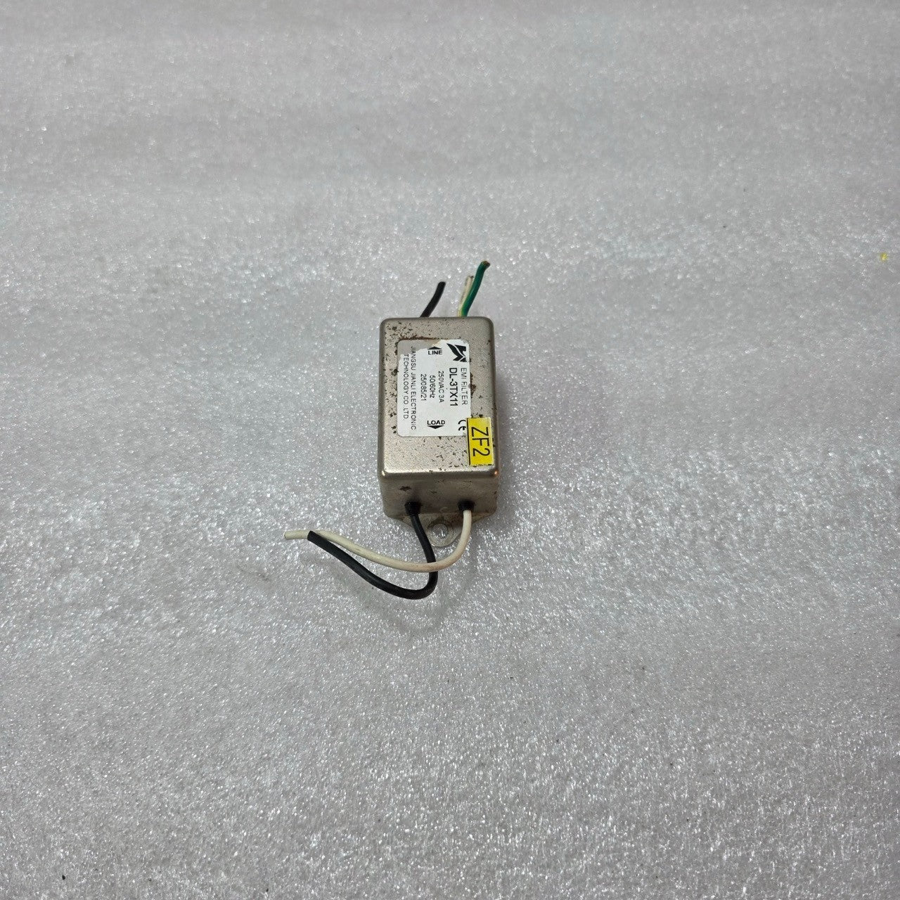 JIANGSU DL-3TX11 EMI FILTER 250 V AC 3A