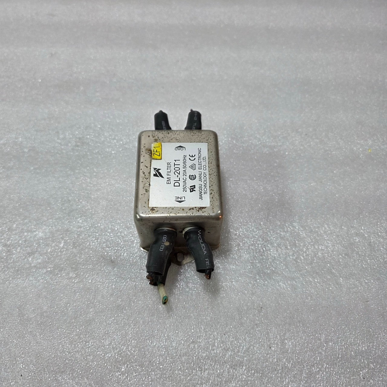 JIANGSU DL-20T1 EMI FILTER 250 V AC 20A