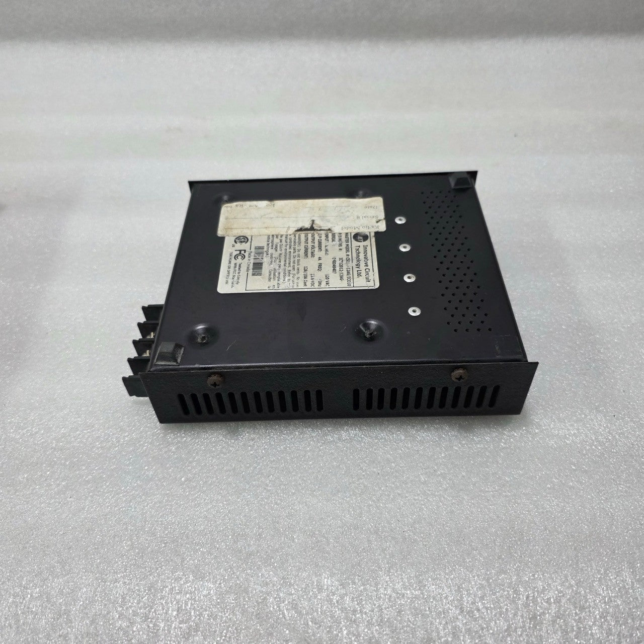 INNOVATIVE CS120-12AG/ICO10 POWER SUPPLY ICT12012-12AG