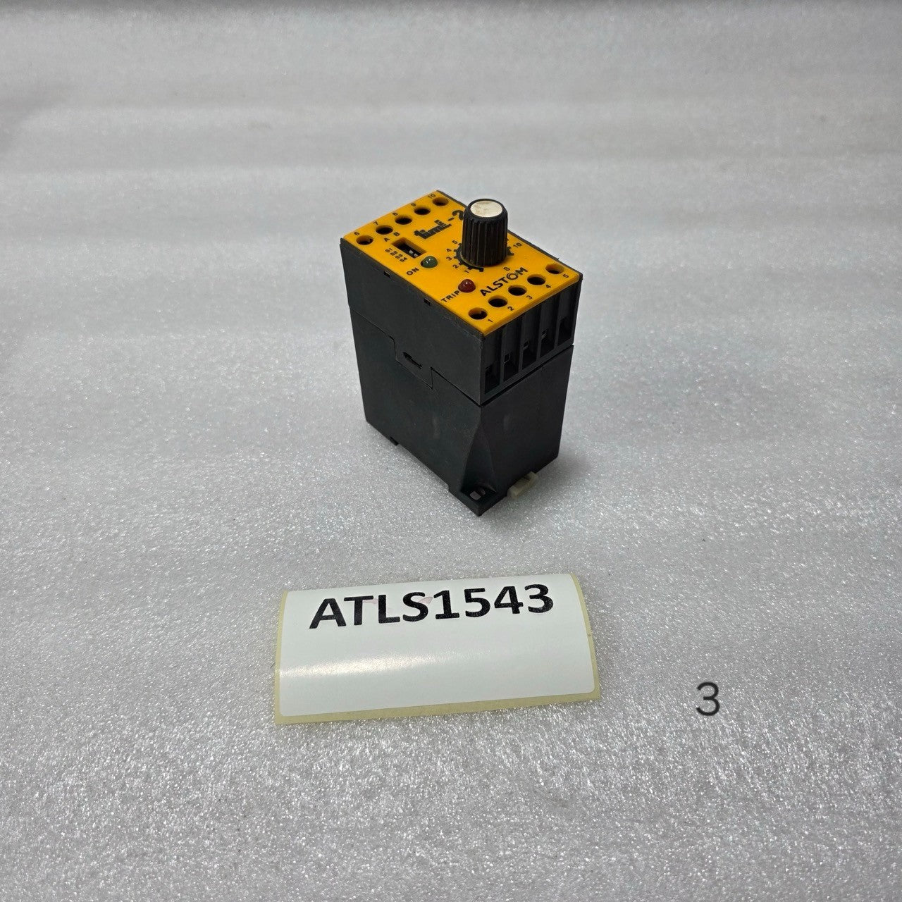 ALSTOM RQT 0001 096 INDUSTRIAL CONTROL / PROTECTION RELAY MODULE 110 V AC / DC