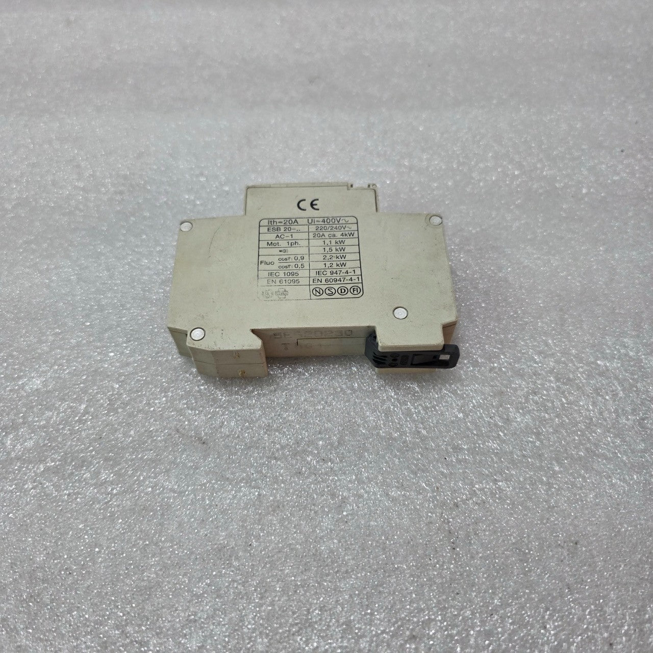 ABB ESB20-20 MODULAR CONTACTOR 230 V AC