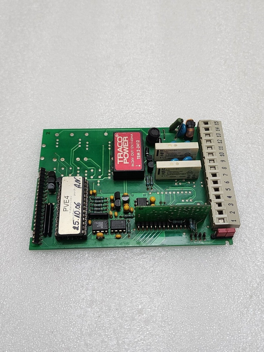 TRACO POWER TEM 2-2412 PCB PVE4 PVE41V10. HEX