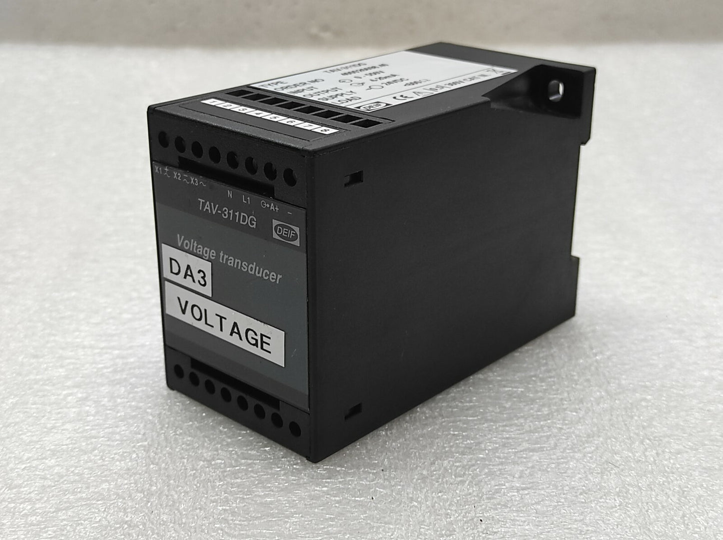 DEIF TAV-311DG VOLTAGE TRANSDUCER 400026698.40