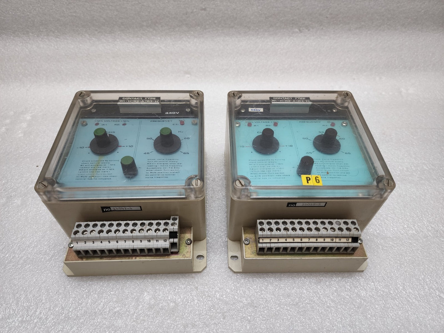 DEIF NVFA-1 CONTACT TYPE R1-H R2-A R3-H