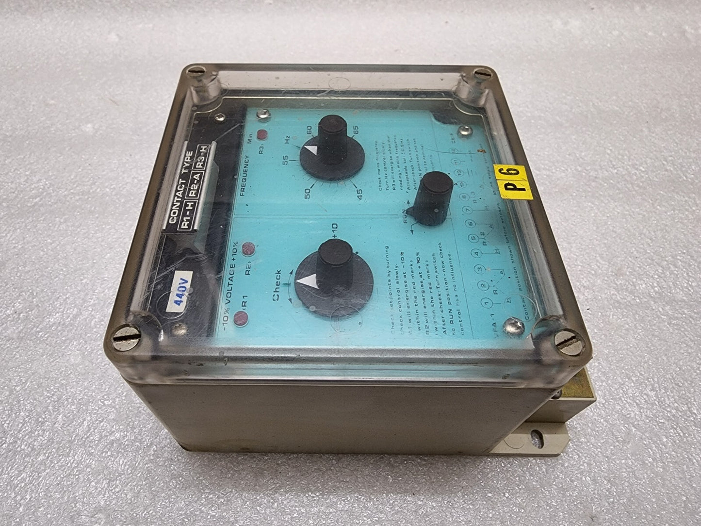 DEIF NVFA-1 CONTACT TYPE R1-H R2-A R3-H