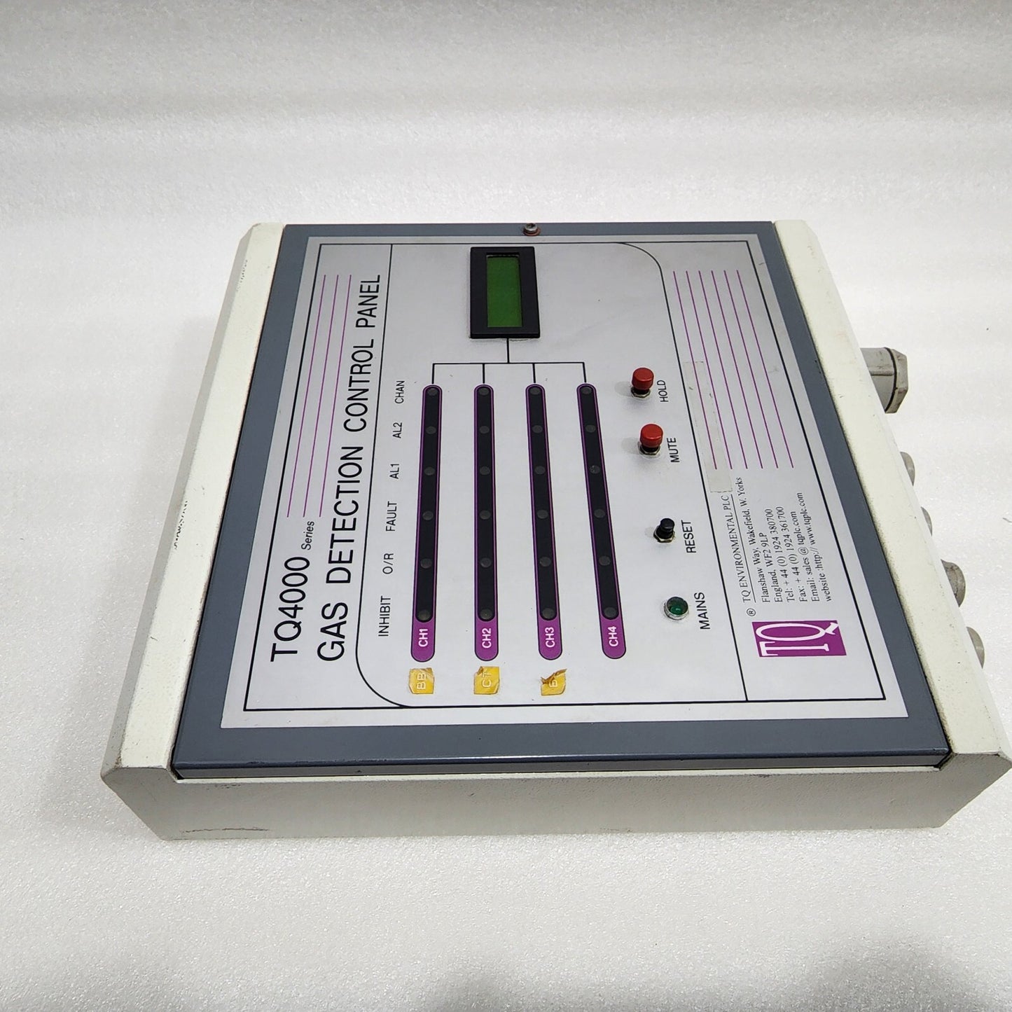 TQ ENVIRONMENTAL PLC TQ4000 GAS DETECTION CONTROL PANEL