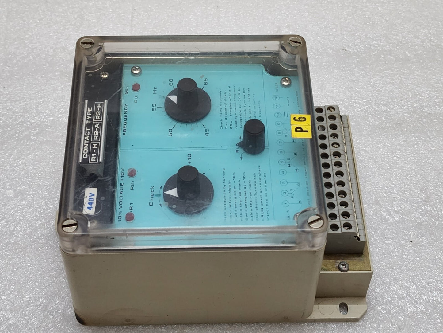 DEIF NVFA-1 CONTACT TYPE R1-H R2-A R3-H