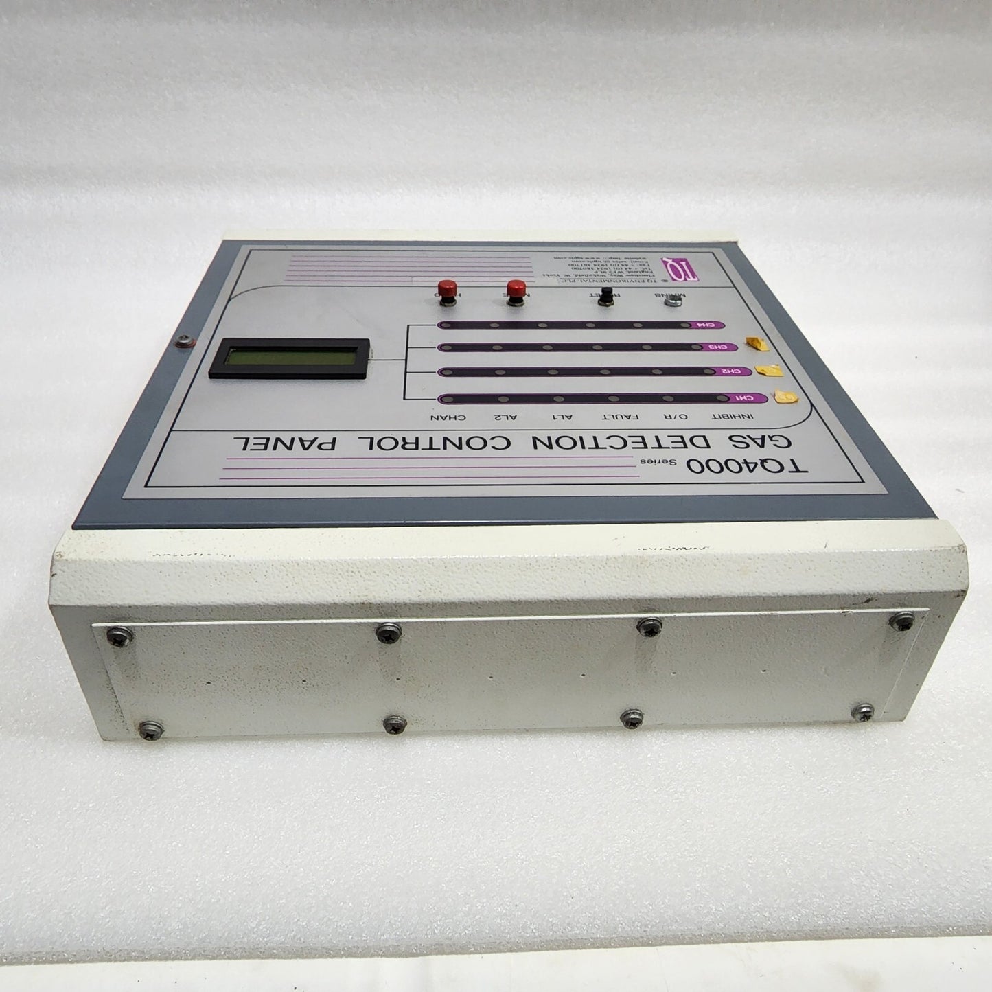 TQ ENVIRONMENTAL PLC TQ4000 GAS DETECTION CONTROL PANEL