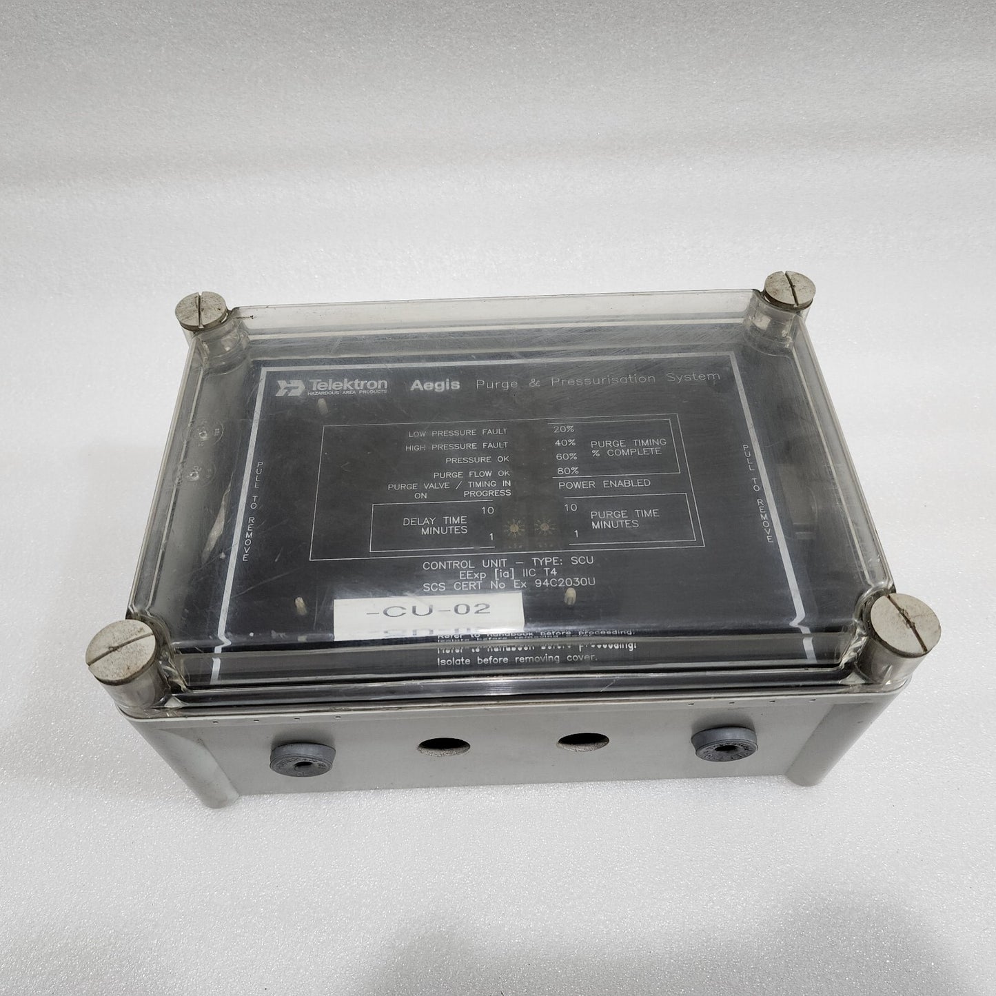 TELEKTRON AEGIS SCU PURGE & PRESSURISATION SYSTEM 94C2030U