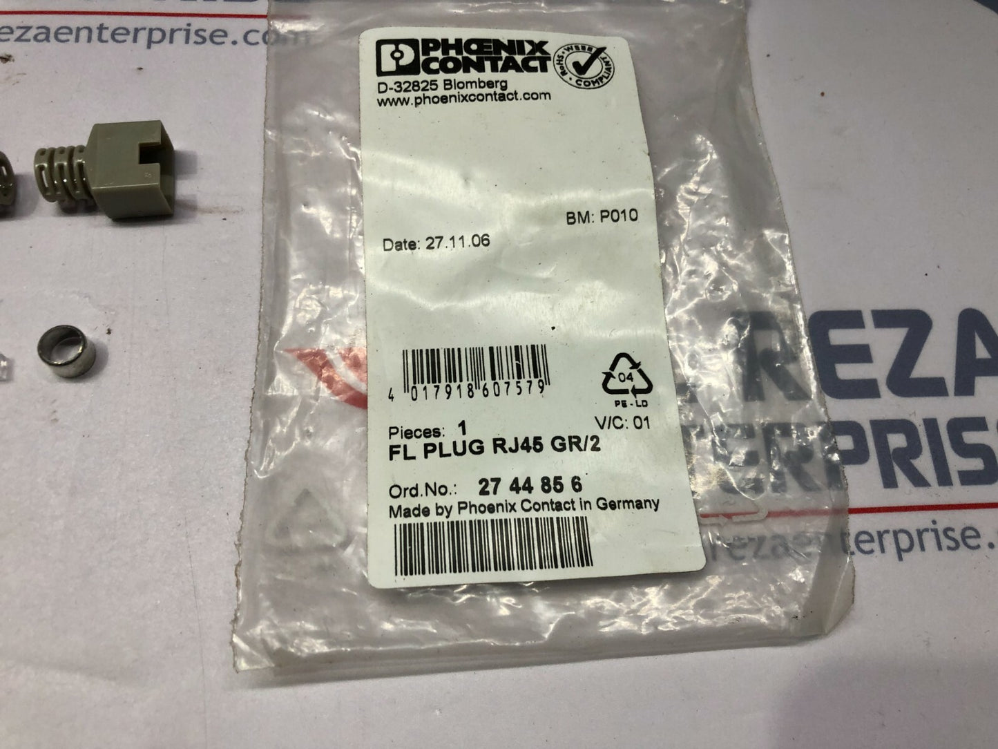 PHOENIX CONTACT FL PLUG RJ45 GR/2 2744856 LOT OF 8 UNIT