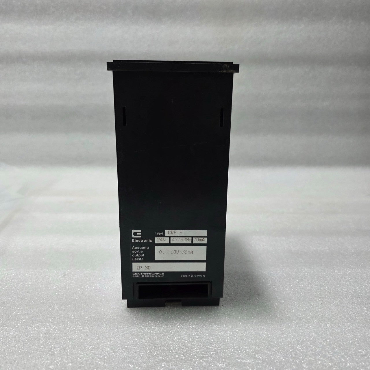 CENTRA-BÜRKLE CRS 3 ELECTRONIC SIGNAL CONVERTER 24V HONEYWELL