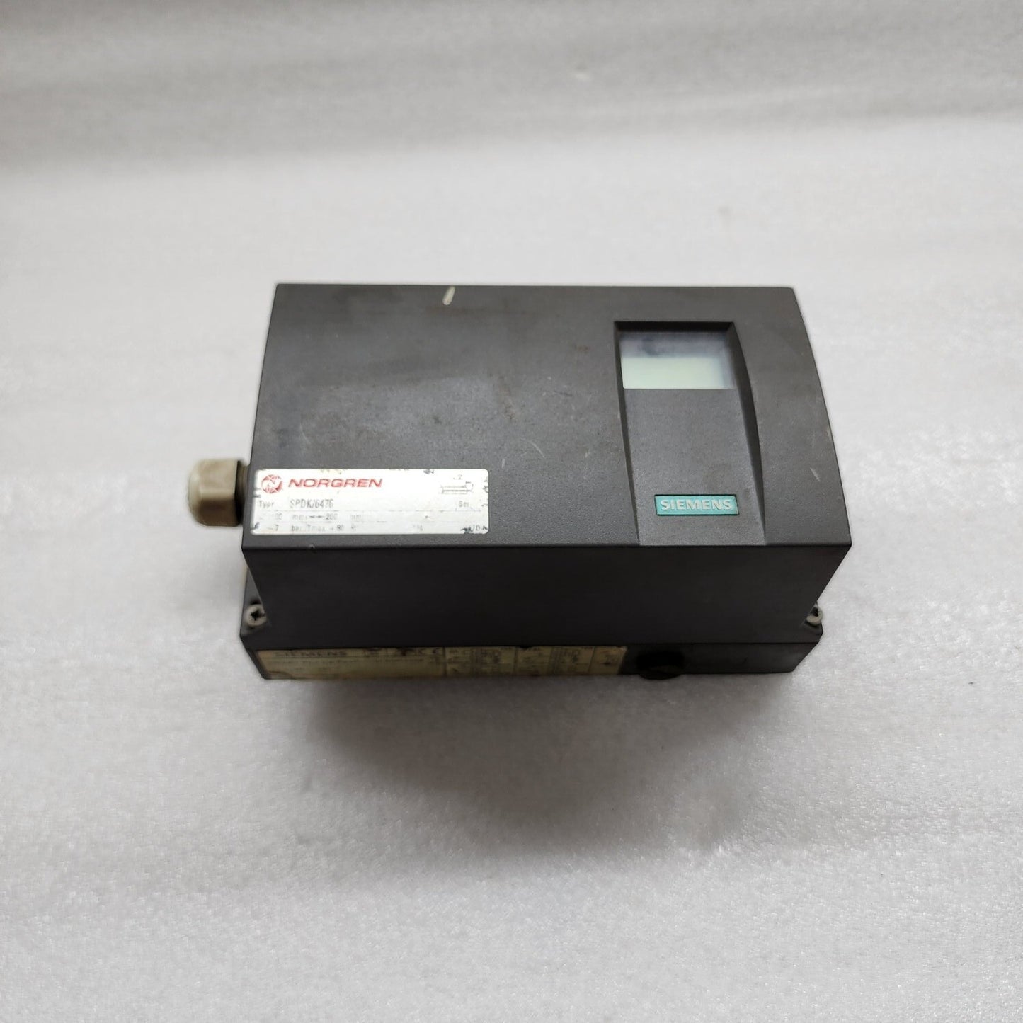 SIEMENS 6DR4000 SIPART PS2 I/P POSITIONER