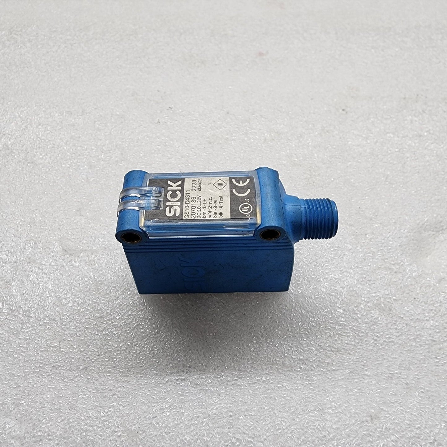 SICK GS10-D4311 PHOTOELECTRIC SENSOR 10-30VDC
