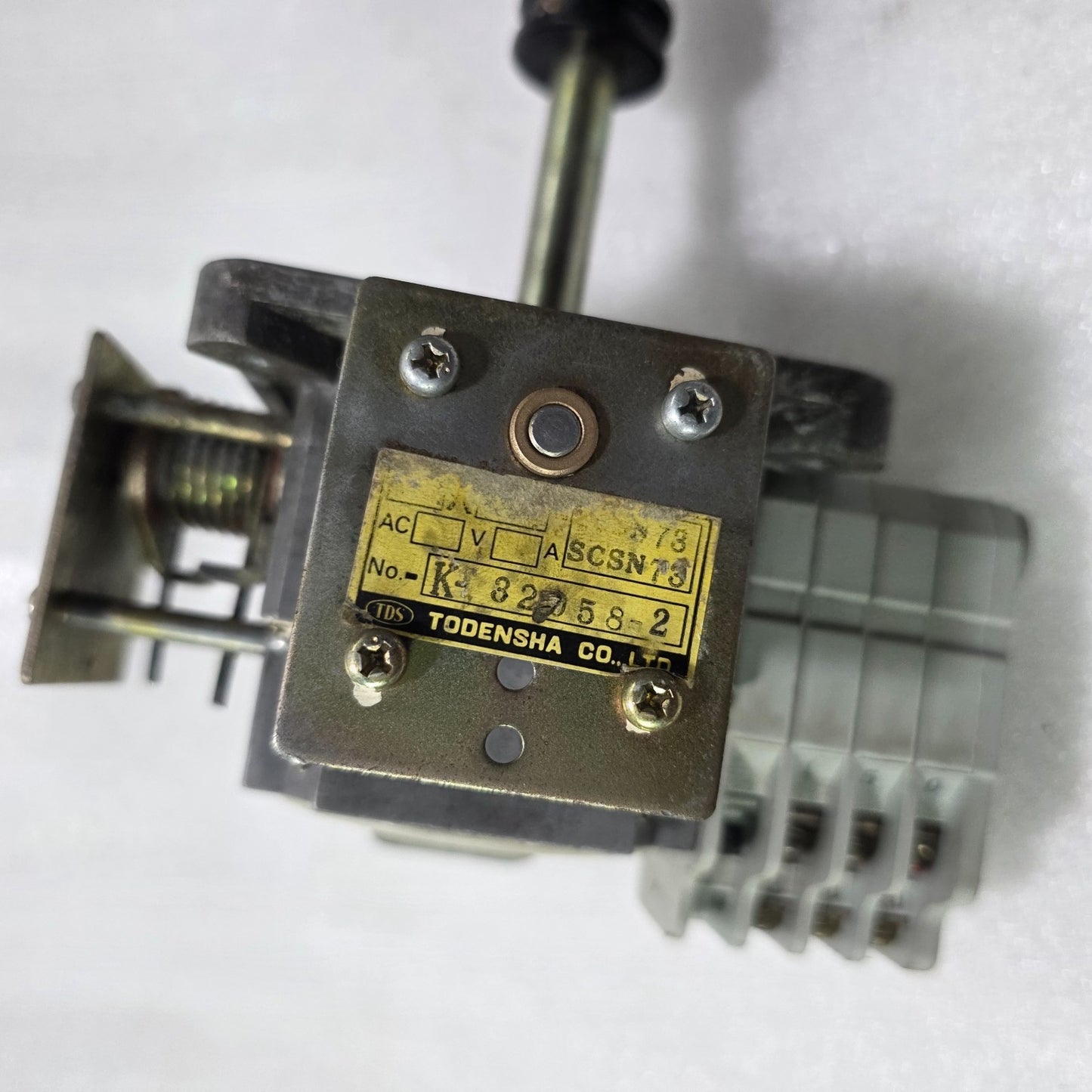 TODENSHA LUX / LUXLIB MECHANICAL JOYSTICK WITH SCSN 73 CONTACT BLOCKS K-32058-2
