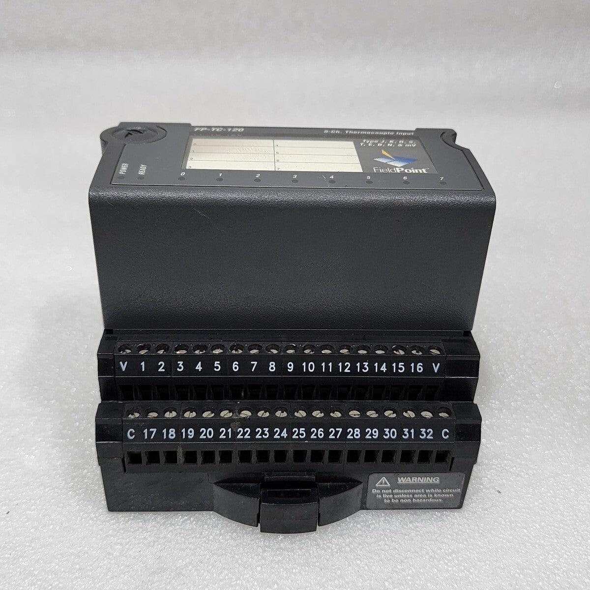 NATIONAL INSTRUMENT FIELD POINT FP-TC-120 8-CH INPUT MODULE
